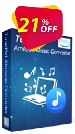 21% OFF TunePat Amazon Music Converter for Mac Coupon code