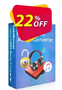 22% OFF NoteBurner iTunes DRM Audio Converter for Windows Coupon code