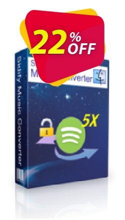 22% OFF Sidify DRM Audio Converter for Spotify - Mac Coupon code