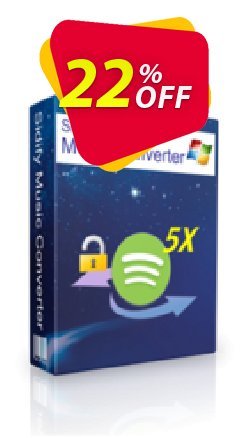 22% OFF Sidify DRM Audio Converter for Spotify Coupon code