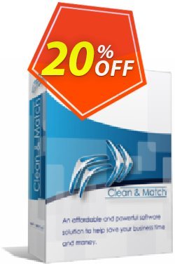 20% OFF WinPure Clean & Match - Small Business Edition Coupon code