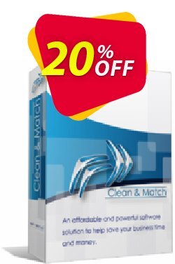 20% OFF WinPure Clean & Match - Small Business Edition Coupon code