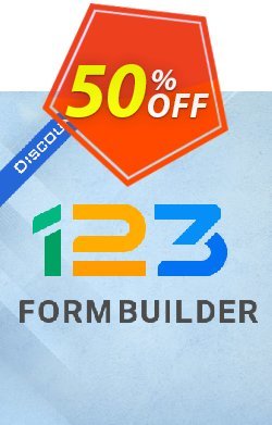 50% OFF 123FormBuilder Team Plan Coupon code