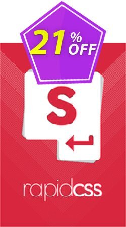 21% OFF Rapid CSS 2018 Coupon code