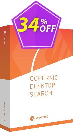 34% OFF Copernic Desktop & Cloud Search Basic Coupon code