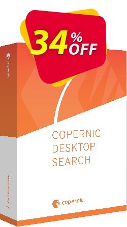 34% OFF Copernic Desktop & Cloud Search Coupon code