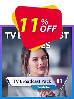 11% OFF TV Broadcast Title Pack for PowerDirector Coupon code