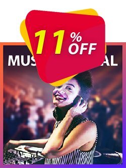 11% OFF Music Festival Pack for PowerDirector Coupon code