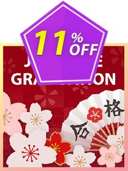 11% OFF Japanese Graduation Pack for PowerDirector Coupon code