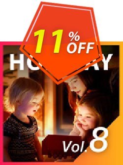 11% OFF Holiday Pack Vol. 8 for PowerDirector Coupon code