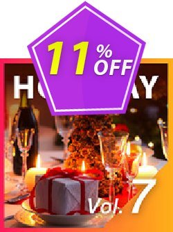 11% OFF Holiday Pack Vol. 7 for PowerDirector Coupon code