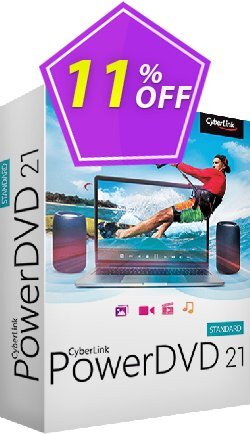 11% OFF PowerDVD 21 Standard Coupon code