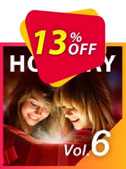 13% OFF Holiday Pack Vol. 6 for PowerDirector Coupon code