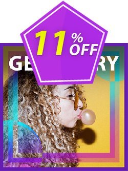 11% OFF Geometry Frame Pack for PhotoDirector Coupon code