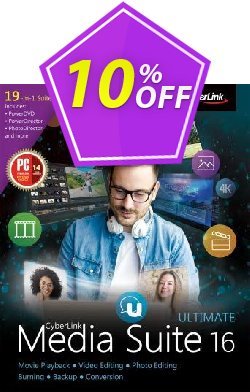 10% OFF Media Suite 16 Coupon code