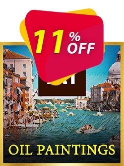 11% OFF Oil Paintings AI Style Pack Coupon code