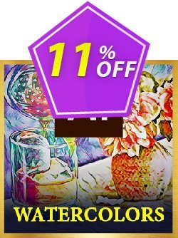 11% OFF Watercolors AI Style Pack Coupon code