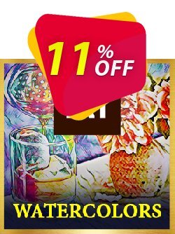 11% OFF Watercolors AI Style Pack Coupon code