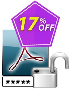 17% OFF Recover PDF Password  - Single License  Coupon code