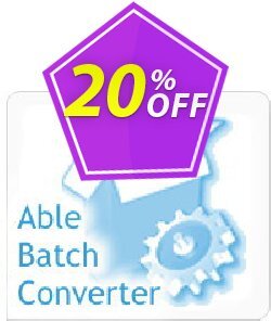 20% OFF Able Batch Converter Coupon code