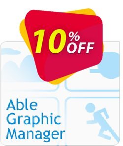 10% OFF Able Graphic Manager - Site License Coupon code