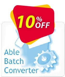 10% OFF Able Batch Converter - Site License  Coupon code