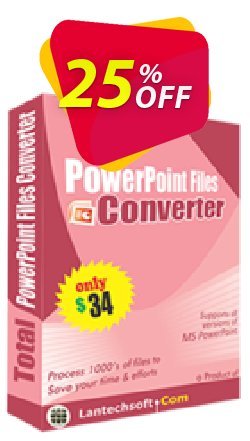 25% OFF LantechSoft Total Power Point Files Converter Coupon code