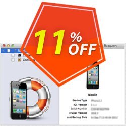 11% OFF Mac iPhone Data Recovery Coupon code