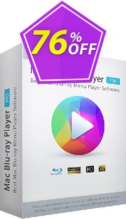 76% OFF Macgo Mac Blu-ray Player Pro Coupon code