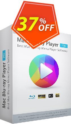 37% OFF Macgo Mac Blu-ray Player Pro - 1 Year  Coupon code