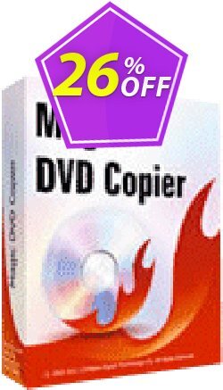 26% OFF Magic DVD Copier - Full License + 1 Year Upgrades Coupon code