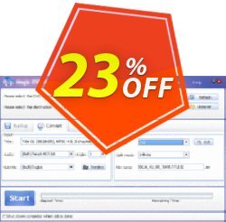 23% OFF Magic DVD Ripper - Full License + 2 Years Upgrades Coupon code
