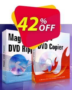 42% OFF Magic DVD Ripper + Magic DVD Copier - Full License + 2 Years Upgrades  Coupon code