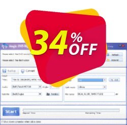 34% OFF Magic DVD Ripper Full License - Lifetime Upgrades  Coupon code