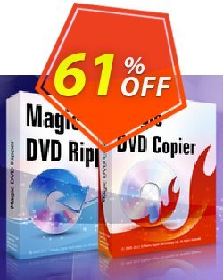 61% OFF Magic DVD Ripper + Magic DVD Copier Full License - Lifetime Upgrades Coupon code