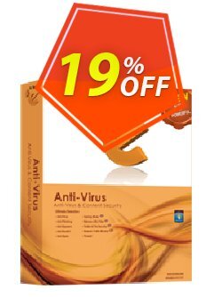 19% OFF eScan Antivirus - AV Home User Version Coupon code