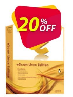 eScan for linux Desktops-Special Offer-1 User 1 Year marvelous sales code 2024