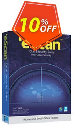 10% OFF eScan Total Security Suite with Cloud Security Coupon code