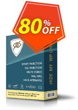 80% OFF Hide My WP Ghost Coupon code