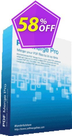 58% OFF Wonderfulshare PDF Merge Pro Coupon code