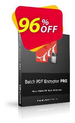 96% OFF PDFzilla Batch PDF Encryptor PRO Coupon code