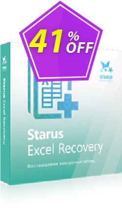 41% OFF Starus Excel Recovery Coupon code