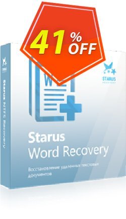 41% OFF Starus Word Recovery Coupon code