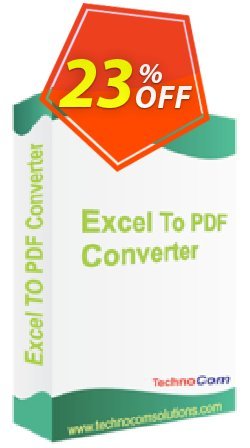 23% OFF Excel to PDF Converter Coupon code