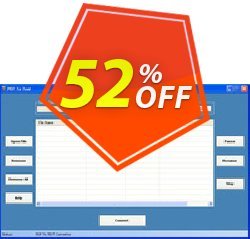 52% OFF PDF To Text Converter Coupon code