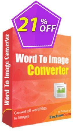 21% OFF Word to Image Converter Coupon code