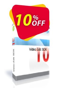 10% OFF Video Edit SDK Premium - One Developer Coupon code