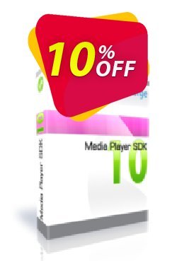 10% OFF Media Player SDK Standard - One Developer Coupon code