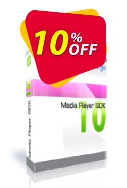 10% OFF Media Player SDK Professional - One Developer Coupon code