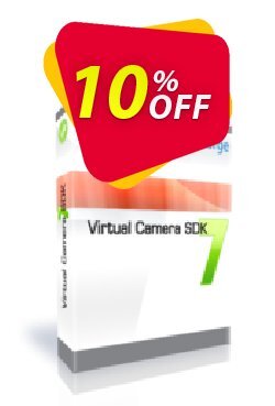 10% OFF Virtual Camera SDK Standard - One Developer Coupon code